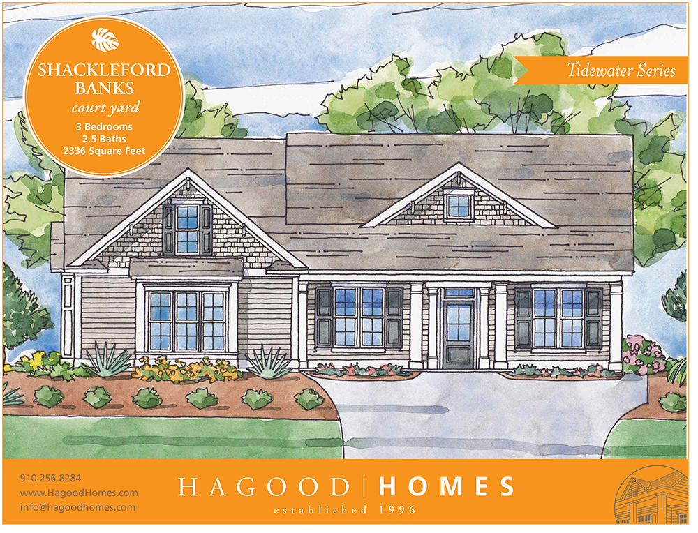 Shackleford Banks Hagood Homes Wilmington, NC Custom Home Builder