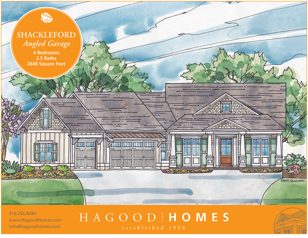 Shackleford Banks Hagood Homes Wilmington, NC Custom Home Builder