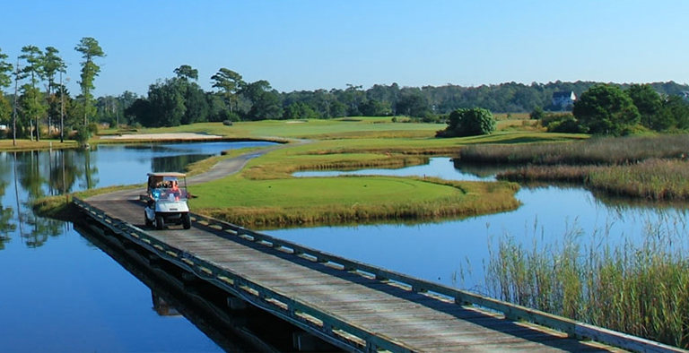 Golf course in St. James Plantation